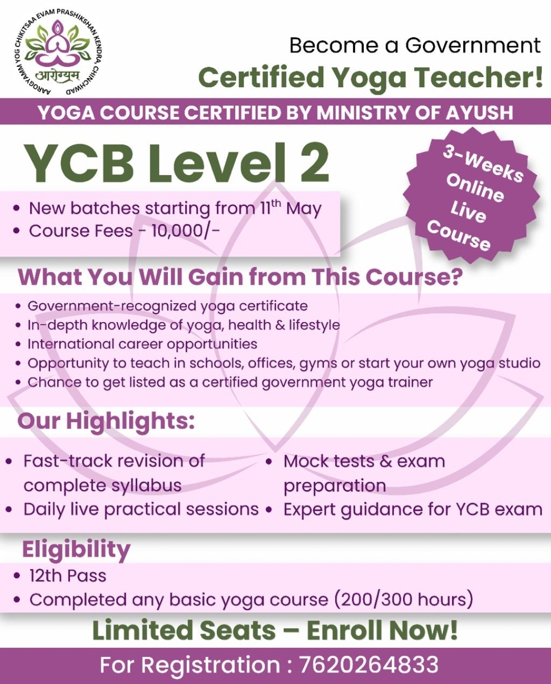 YCB Level 2 Crash Course